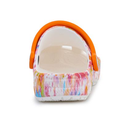 6. Klapki Crocs Classic Tie Dye Graphic Kids Clog W 206995-83B