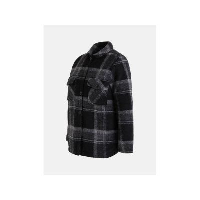 2. Kurtka  Peak Performance W Kelly Wool Shirt Jkt czarny