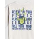 7. T-shirt loose z nadrukiem chłopięcy 4F 4FJRSS26TTSHM4276-10S