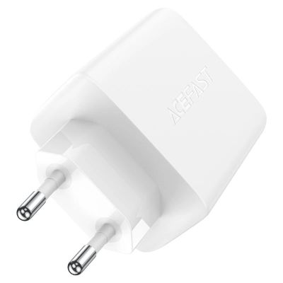 8. Acefast szybka ładowarka sieciowa GaN (2xUSB-C / USB-A) PPS / PD / QC4+ 65W czarna (A41)