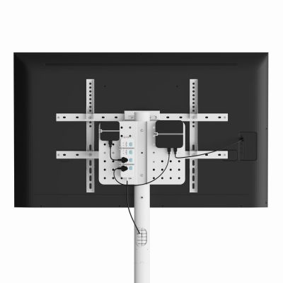 9. GEMBIRD STOJAK NA TELEWIZOR 37" - 86", BIAŁY
