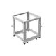 10. Open Rack 19'' 12U 600x600-1100 regulowany szary Lanberg