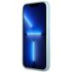 5. Etui Guess Saffiano 4G Small Metal Logo na iPhone 13 Pro / 13 - niebieskie