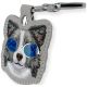 3. Etui Nimmy Glasses Cool and Cute Dog na lokalizator - szare