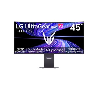 2. LG 45GX950B-B monitor komputerowy 114,3 cm (45") 5120 x 2160 px 5K Ultra HD OLED Czarny