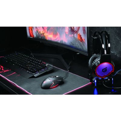 8. Conceptronic DJEBBEL 8 myszka Gaming Dla praworęcznych USB Typu-A Optyczny 4000 DPI