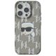 3. Etui Karl Lagerfeld IML Karl Head Electroplated na iPhone 16 Pro - czarne
