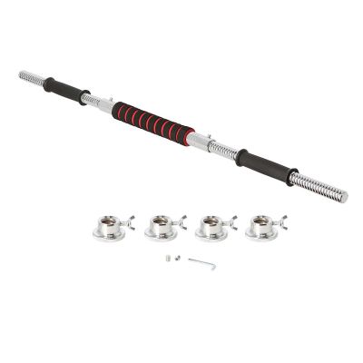 23. Sztangielki gumowane HMS SGGX20 z funkcją sztangi 20kg