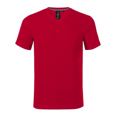 2. Koszulka Malfini Action V-neck M MLI-70071 formula red