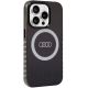 6. Etui Audi IML Big Logo MagSafe na iPhone 15 Pro - czarne