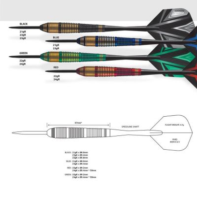 4. Rzutki Harrows Vivid Steeltip HS-TNK-000013772