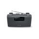 Muse M-058 R Przenośny Analogowy Czarny, Szary