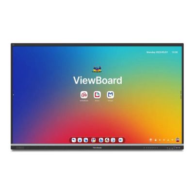 Viewsonic IFP6551 Display tablica interaktywna 165,1 cm (65") 3840 x 2160 px Ekran dotykowy Czarny