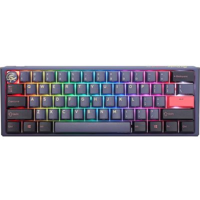 12. Ducky One 3 Mini klawiatura Gaming USB US English Niebieski