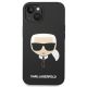 3. Etui Karl Lagerfeld Silicone Karl's Head MagSafe na iPhone 14 Plus - czarne