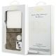 8. Etui Guess 4G Classic MagSafe na Samsung Galaxy Z Flip 7 - brązowe