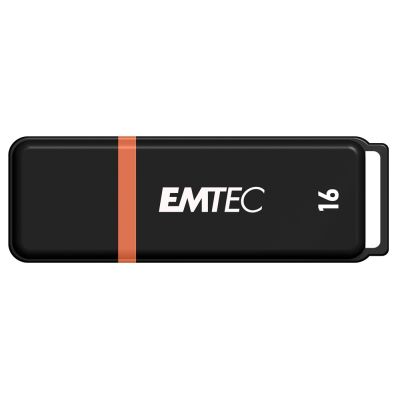 9. Emtec K100 pamięć USB 16 GB USB Typu-A 2.0 Czarny, Wielobarwny