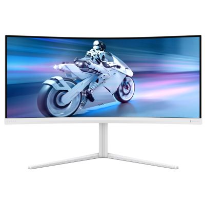 8. Philips 34M2C5501A/00 monitor komputerowy 86,4 cm (34") 3440 x 1440 px Wide Quad HD LCD Biały
