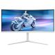 8. Philips 34M2C5501A/00 monitor komputerowy 86,4 cm (34") 3440 x 1440 px Wide Quad HD LCD Biały