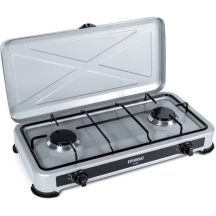 PROMIS KUCHENKA GAZOWA 3-PALNIKOWA,SREBRNA KG300S