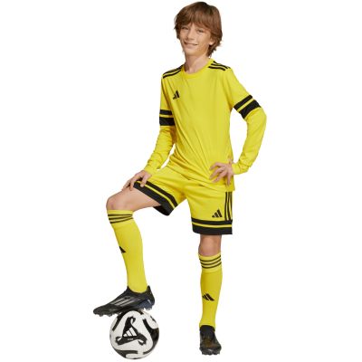 7. Koszulka dla dzieci adidas Squadra 25 Long Sleeve żółta JJ0043