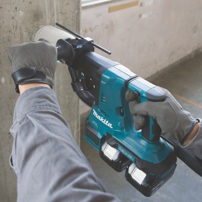 9. Makita Młotowiertarka 2x18V DHR281PT2J 2,9J 2x5,0Ah BL + uchwyt