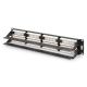 6. Digitus Panel krosowy (patch panel) 19'' 48x RJ45, LSA pion, kat.6, nieekranowany, 2U, czarny, prowadnica kabli, pola opisowe