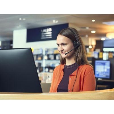 2. Słuchawki nauszne przewodowe EPOS IMPACT 100 MS Stereo USB-C + USB-A