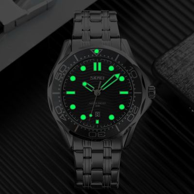 10. Zegarek Męski Skmei 9276SISIBK + BOX