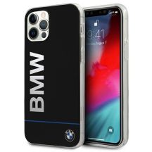 Etui BMW Hardcase Signature Printed Logo na iPhone 12 / 12 Pro - czarne