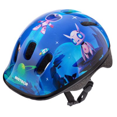 9. Kask rowerowy Meteor KS06 Alien Jr 17438 r. XS 44-48 cm