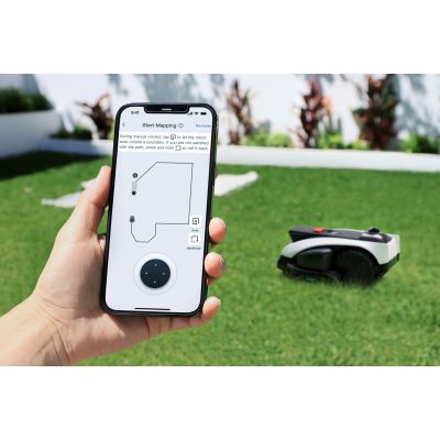 10. Ecovacs GOAT O1200 LiDAR PRO EU Kosiarka robot Bateria Czarny, Biały