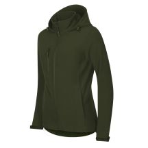 Softshell kurtka damska Trail (military)