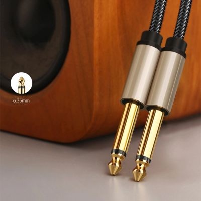 2. Kabel Ugreen AV128 10639 mono TS jack 6,35mm / jack 6,35mm 3m - szary