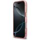 5. Etui Guess IML Peony Dot MagSafe na iPhone 17 Pro - różowe