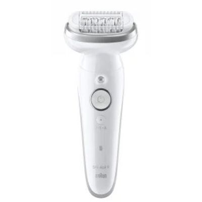 4. Depilator IPL BRAUN Silk-epil 9-011 3D,  praca na sucho i mokro, Biały, Złoto