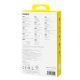 10. Kabel Baseus Pudding 100W USB-A - USB-C 2m - fioletowy