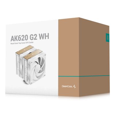 9. DeepCool AK620 G2 WH Procesor Chłodnica powietrza 12 cm Biały 1 szt.