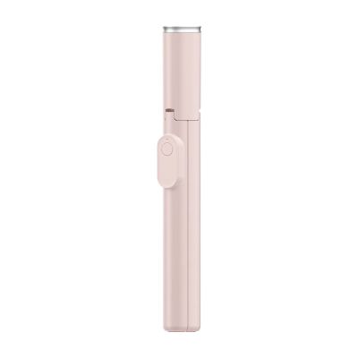 3. Selfie Stick Tech-Protect L09S z tripodem - różowy