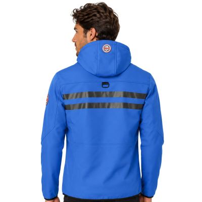 2. Softshell męski Geographical Norway ROYAUTE DB ROYAL BLUE  RED MEN 068 (WY2170H/GN-ROYAL BLUE / RED)