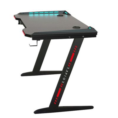 3. Biurko gamingowe Raptor GT100 120x60cm RGB czarne