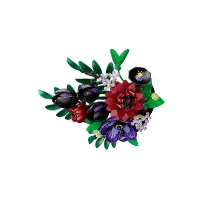 4. LEGO Botanical Collection 11513 - Kompozycja z ciemnych kwiatów