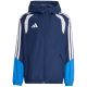 9. Kurtka dla dzieci adidas Tiro 26 Competition All Weather niebieska JL7300