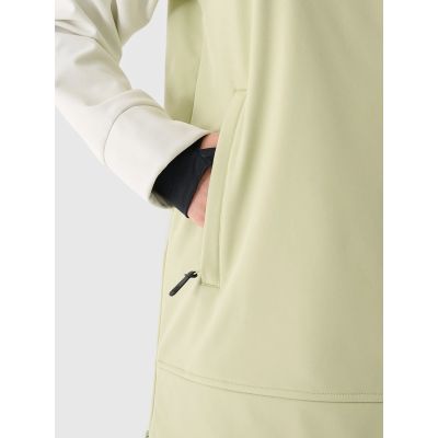 4. Bluza snowboardowa z softshellu membrana 5000 damska 4F 4FWAW24TSOFF289-44S