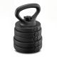 2. Zestaw hantli 4w1 (sztanga, hantle, kettlebell, podpórki do pompek) Spokey PONDUS SET 20 kg