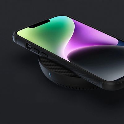 10. Nillkin Super Frosted Shield Pro Magnetic Case etui iPhone 14 Plus z MagSafe magnetyczne czarny