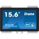 5. iiyama ProLite TF1615MC-B1 monitor komputerowy 39,6 cm (15.6") 1920 x 1080 px Full HD Ekran dotykowy Czarny