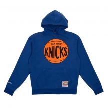Mitchell &amp; Ness bluza NBA New York Knicks Team Logo Hoody HDSSINTL1267-NYKROYA