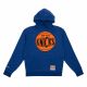 Mitchell &amp; Ness bluza NBA New York Knicks Team Logo Hoody HDSSINTL1267-NYKROYA