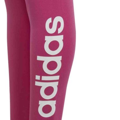 8. Legginsy adidas Essentials Linear Logo Cotton Tights Jr IC3581